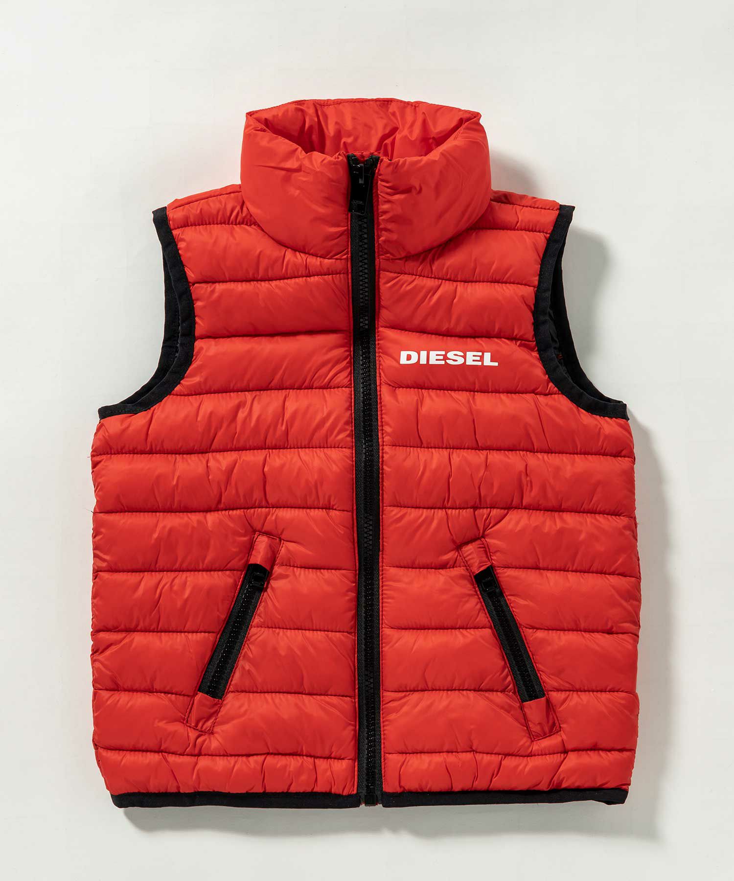 DIESEL(ディーゼル)Kids & Junior ジップアップダウンベストジャケット 
