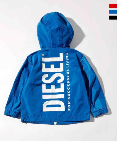 DIESEL(ディーゼル)Kids & Junior ジップアップフーディージャケットブルゾン