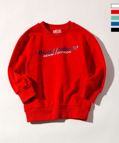 DIESEL(ディーゼル)Kids & Junior ブランドロゴ長袖スウェット