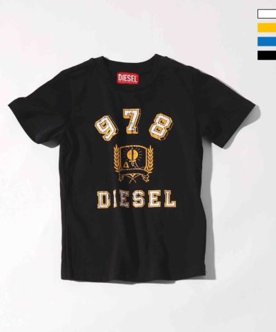 DIESEL(ディーゼル)Kids & Junior ブランドロゴ半袖Tシャツカットソー