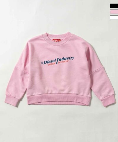 DIESEL(ディーゼル)Kids & Junior ブランドロゴ長袖スウェットプルオーバー