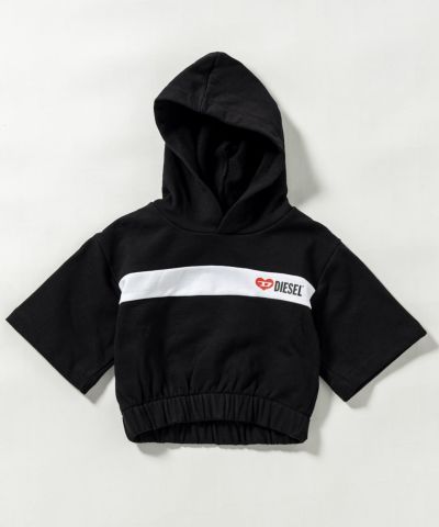 DIESEL(ディーゼル)Kids & Junior ブランドロゴフーディーパーカー