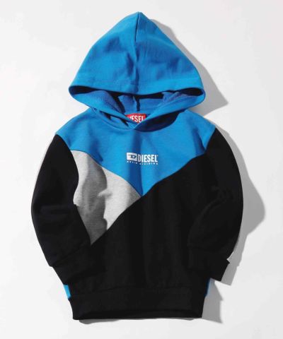 DIESEL(ディーゼル)Kids & Junior ブランドロゴフーディーパーカー