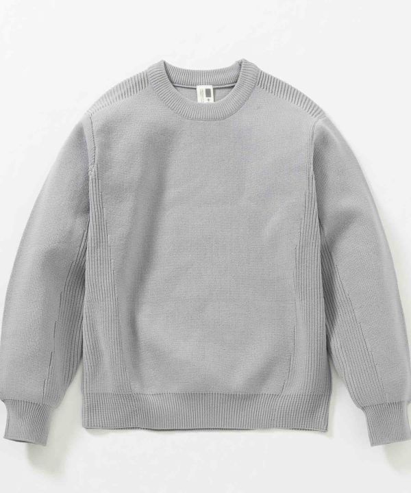 新品 and per se&GOLFニット プルオーバー 定価3万24年モデル phenix(プラスフェニックス)HYBRID KNITTED LONG SLEEVE PULL OVER