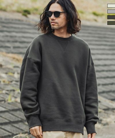 +phenix(プラスフェニックス)FUNCTIONAL HEAVY WEIGHT CREW NECK SWEAT ヘビーウェイト クルーネック スウェット