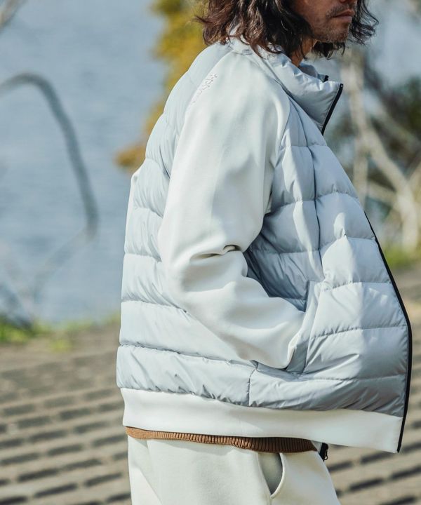 MENS】HYBRID DOWN JACKET ハイブリッド ダウン ジャケット +