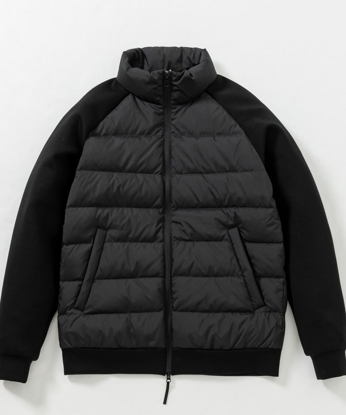 +J ハイブリッドダウン　ブラック　XL phenix(プラスフェニックス)HYBRID DOWN JACKET ハイブリッド