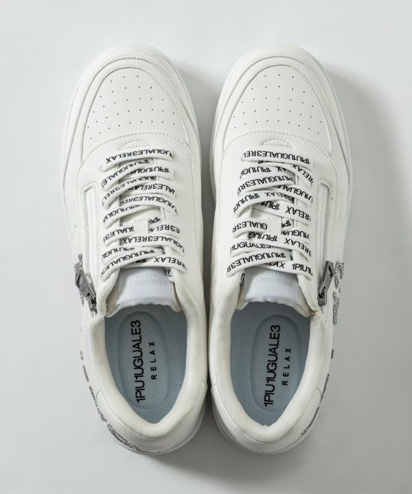 1PIU1UGUALE3 RELAX ホワイトスニーカー 1PIU1UGUALE3 RELAX ウノピゥウノウグァーレトレ リラックス