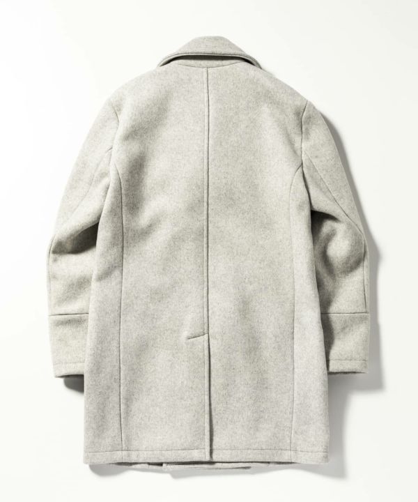 24AW◆1PIU1UGUALE3 RELAX◆ダブルブレストウールミドルコート 24AW◇1PIU1UGUALE3 RELAX◇ダブルブレストウールミドルコート