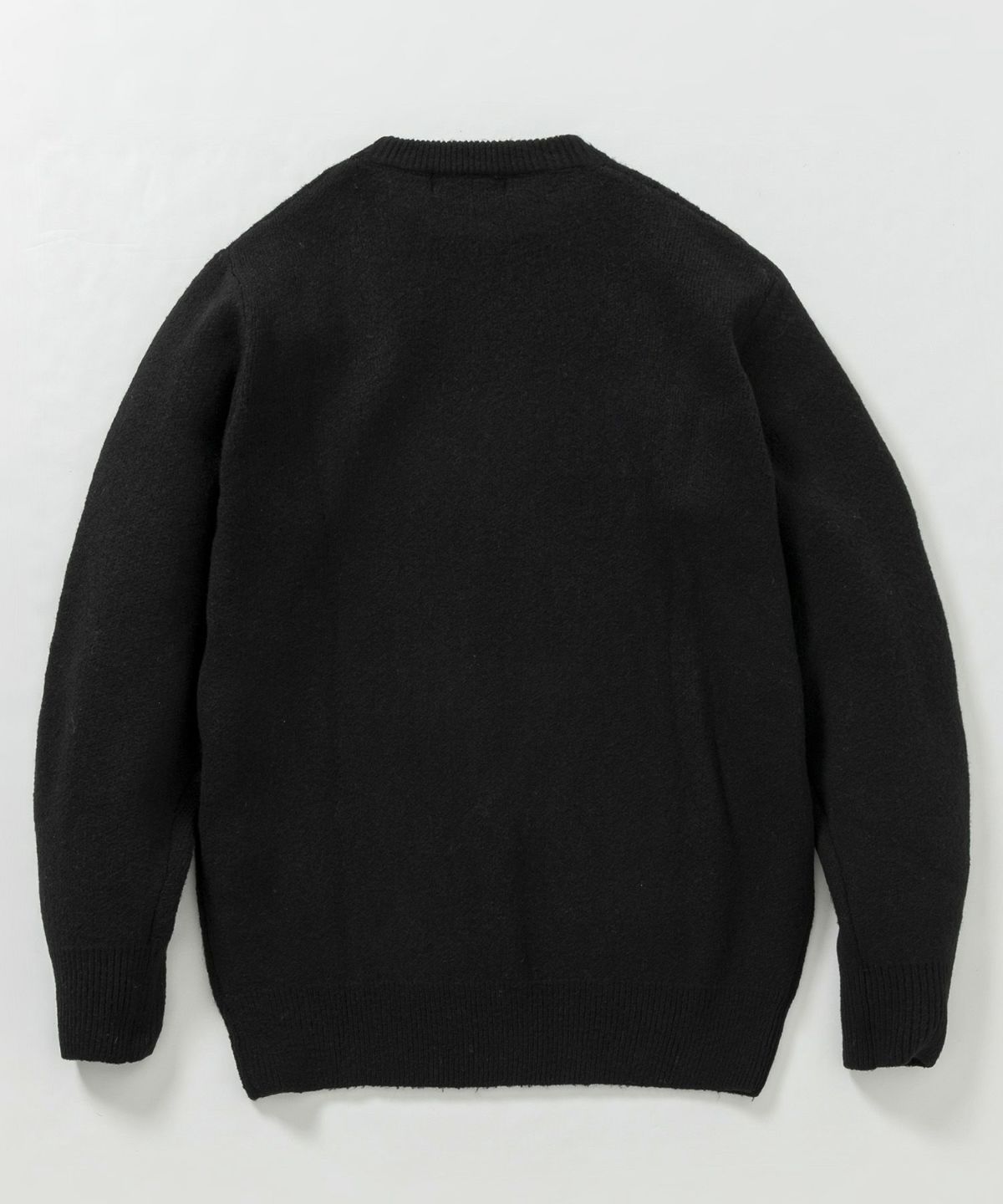 AKM フィッシャーマンズ　クルーネックニット グレー1piu1uguale3 AKM フィッシャーマンズ クルーネックニット グレー 定価41800円