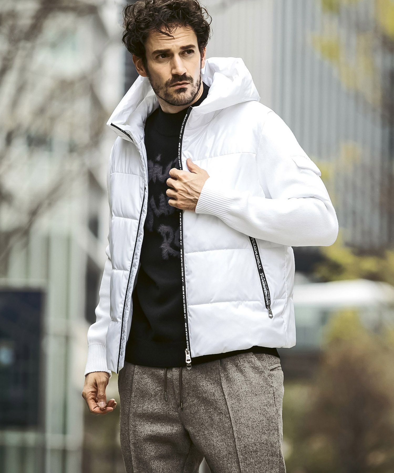 1PIU1UGUALE3 RELAX(ウノピゥウノウグァーレトレ リラックス)ニット  