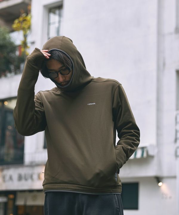 phenix(プラスフェニックス)POWER STRETCH PULL OVER HOODY パワー