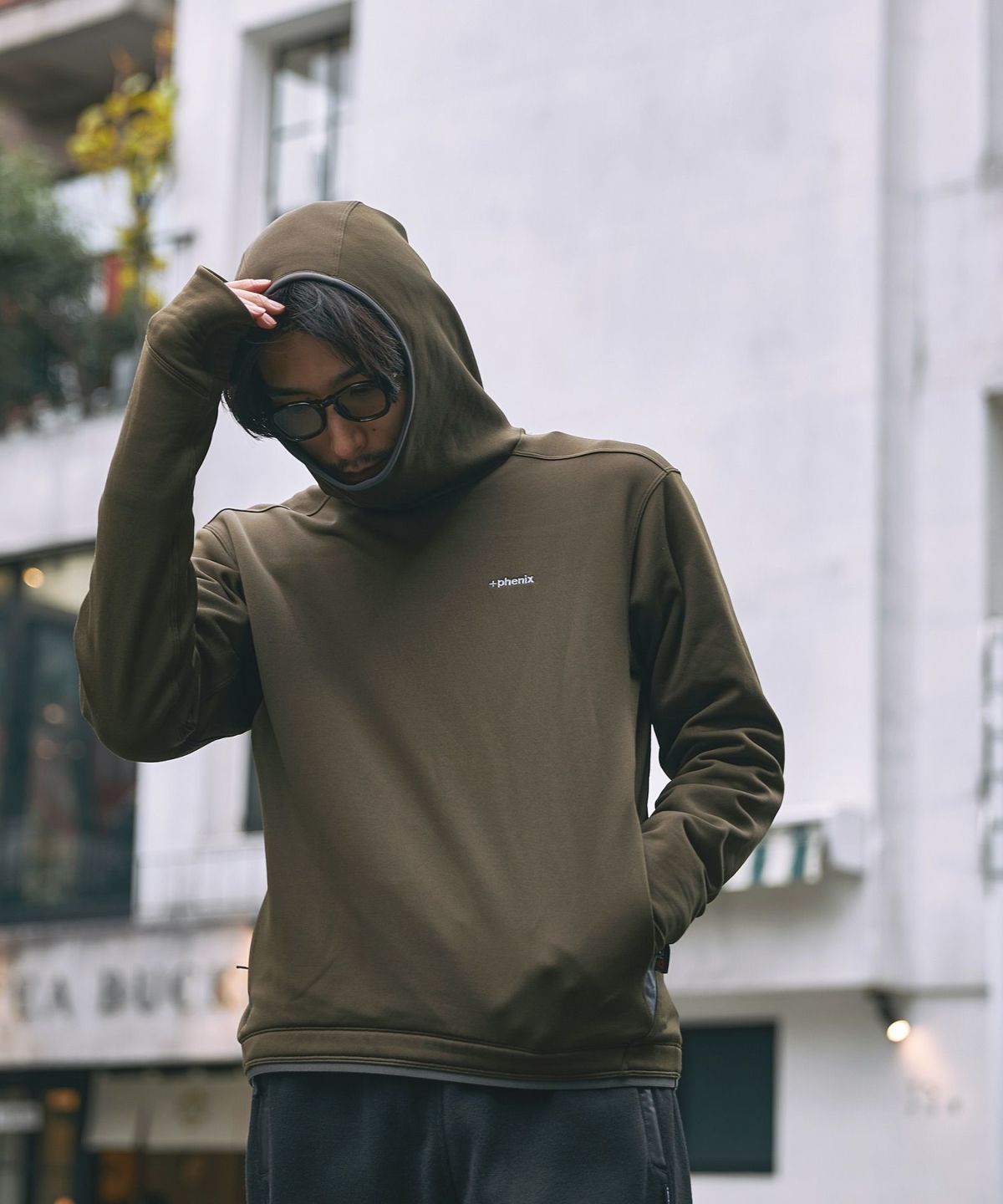 phenix(プラスフェニックス)POWER STRETCH PULL OVER HOODY パワー