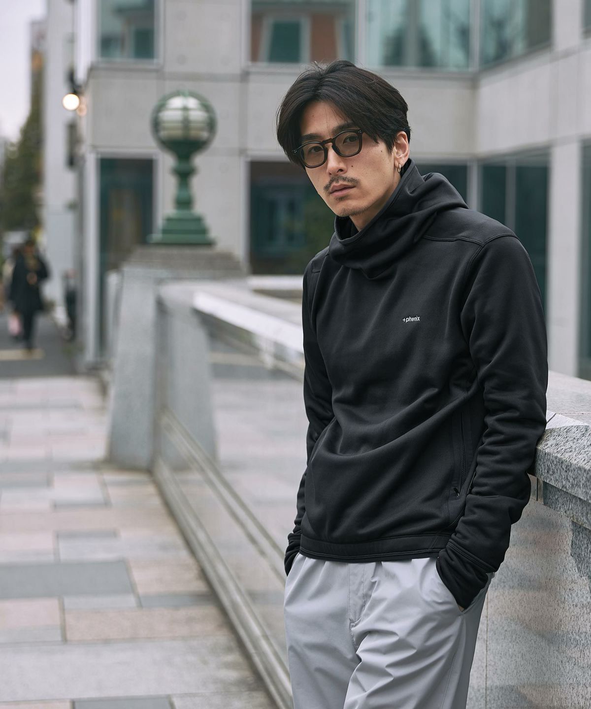 phenix(プラスフェニックス)POWER STRETCH PULL OVER HOODY パワー