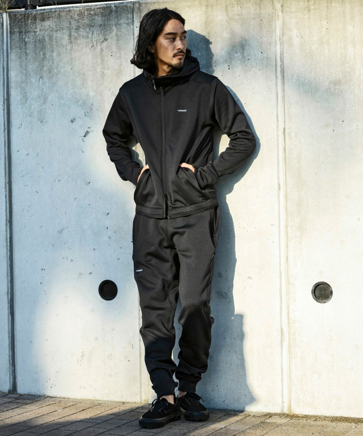 phenix(プラスフェニックス)POWER STRETCH ZIP UP HOODY パワー
