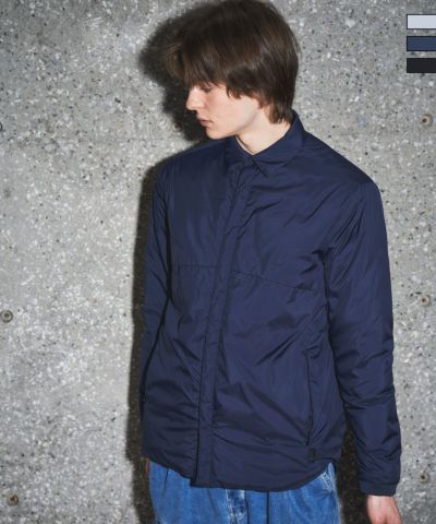 +phenix(プラスフェニックス)INNER DOWN SHIRTS インナー ダウン シャツ 炭素素材グラフェン