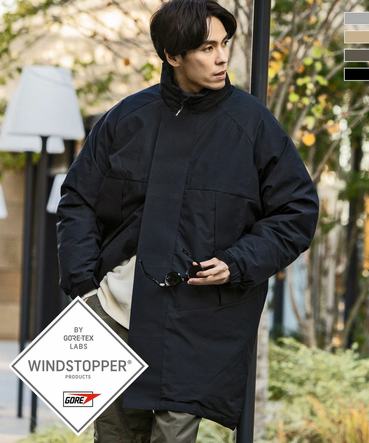 phenix(プラスフェニックス)L-7 DOWN COAT ダウンコート ウィンドストッパー / WINDSTOPPER(R) プロダクト by  GORE TEX LABS | SHIFFON公式通販サイト｜SHIFFON ONLINE STORE