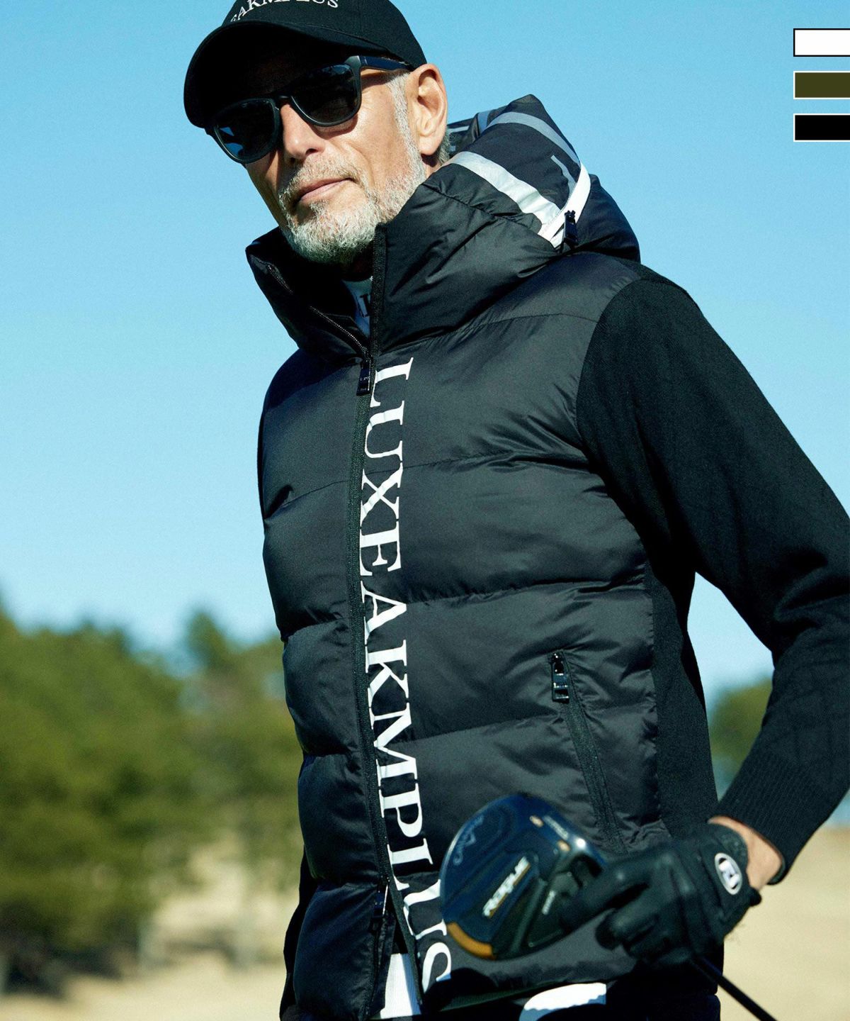 LUXEAKMPLUS　GOLF　中綿キルティング　セットアップ　サイズ　XL LUXEAKMPLUS GOLF 中綿キルティング セットアップ サイズ XL LUXE AKM