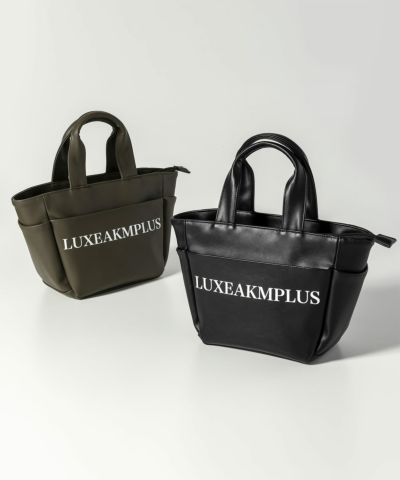 LUXEAKMPLUS(リュクスエイケイエムプラス)ゴルフ ロゴミニトートバック