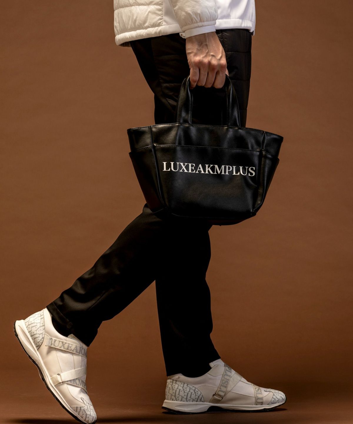 LUXEAKMPLUS(リュクスエイケイエムプラス)ゴルフ ロゴミニトート