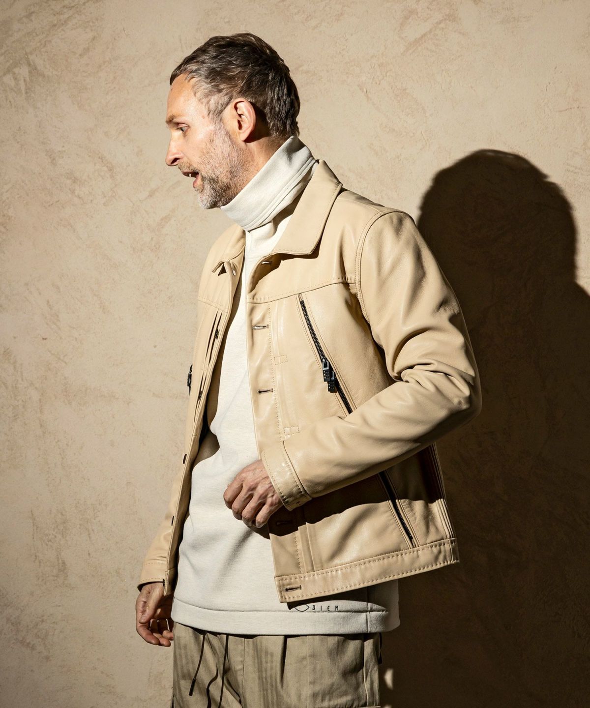 C DIEM(カルペディエム)レザーネオリベットジャケット2 | SHIFFON公式