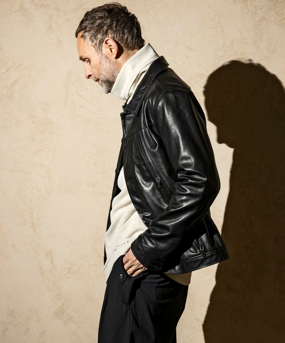 C DIEM(カルペディエム)レザーネオリベットジャケット2 | SHIFFON公式