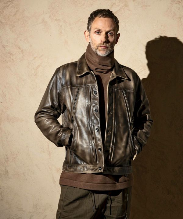 C DIEM(カルペディエム)レザーグラデーションネオリベットジャケット2