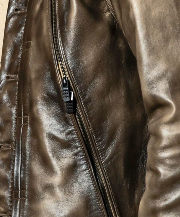 C DIEM(カルペディエム)レザーグラデーションネオリベットジャケット2