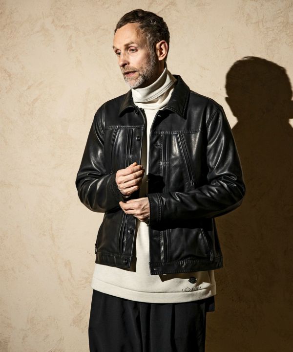 カルペディエム　レザーシャツ　サイズ2　キャメル カルペディエム 初期 希少 01年 ウォッシャブルレザーシャツ の通販 by