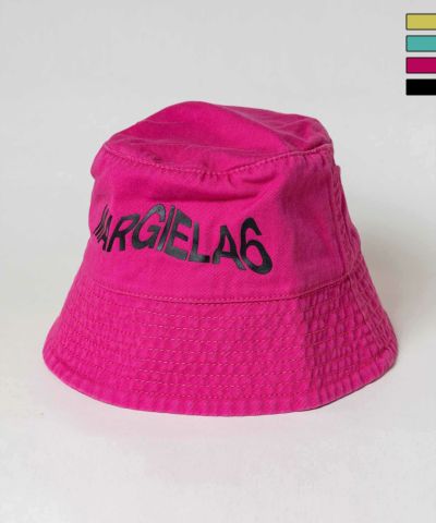 MM6 Maison Margiela(エムエム6 メゾン マルジェラ) Kids & Junior ブランドロゴバケットハット帽子