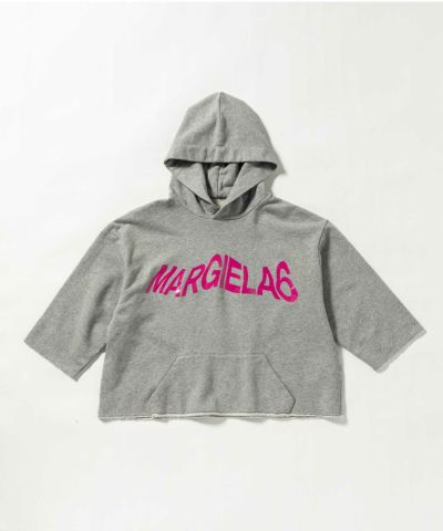 MM6 Maison Margiela(エムエム6 メゾン マルジェラ) Kids & Junior ブランドロゴフーディーパーカー