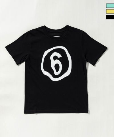 MM6 Maison Margiela(エムエム6 メゾン マルジェラ) Kids & Junior ブランドロゴ半袖Tシャツカットソー