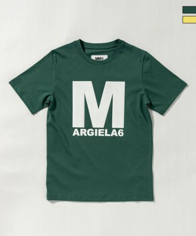 MM6 Maison Margiela(エムエム6 メゾン マルジェラ) Kids & Junior ブランドロゴ半袖Tシャツカットソー