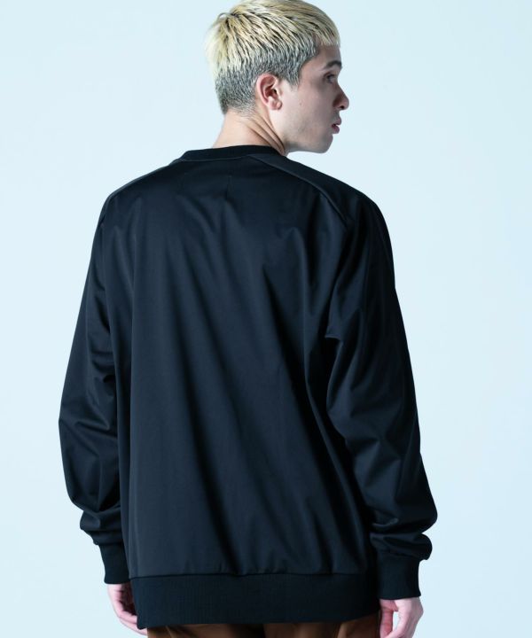 inhabitant(インハビタント)WATER-REPELLENT CREW NECK  PULLOVER/クルーネック/プルオーバー/耐水/撥水/高耐久加工スキーウェア/スノーボードウェア