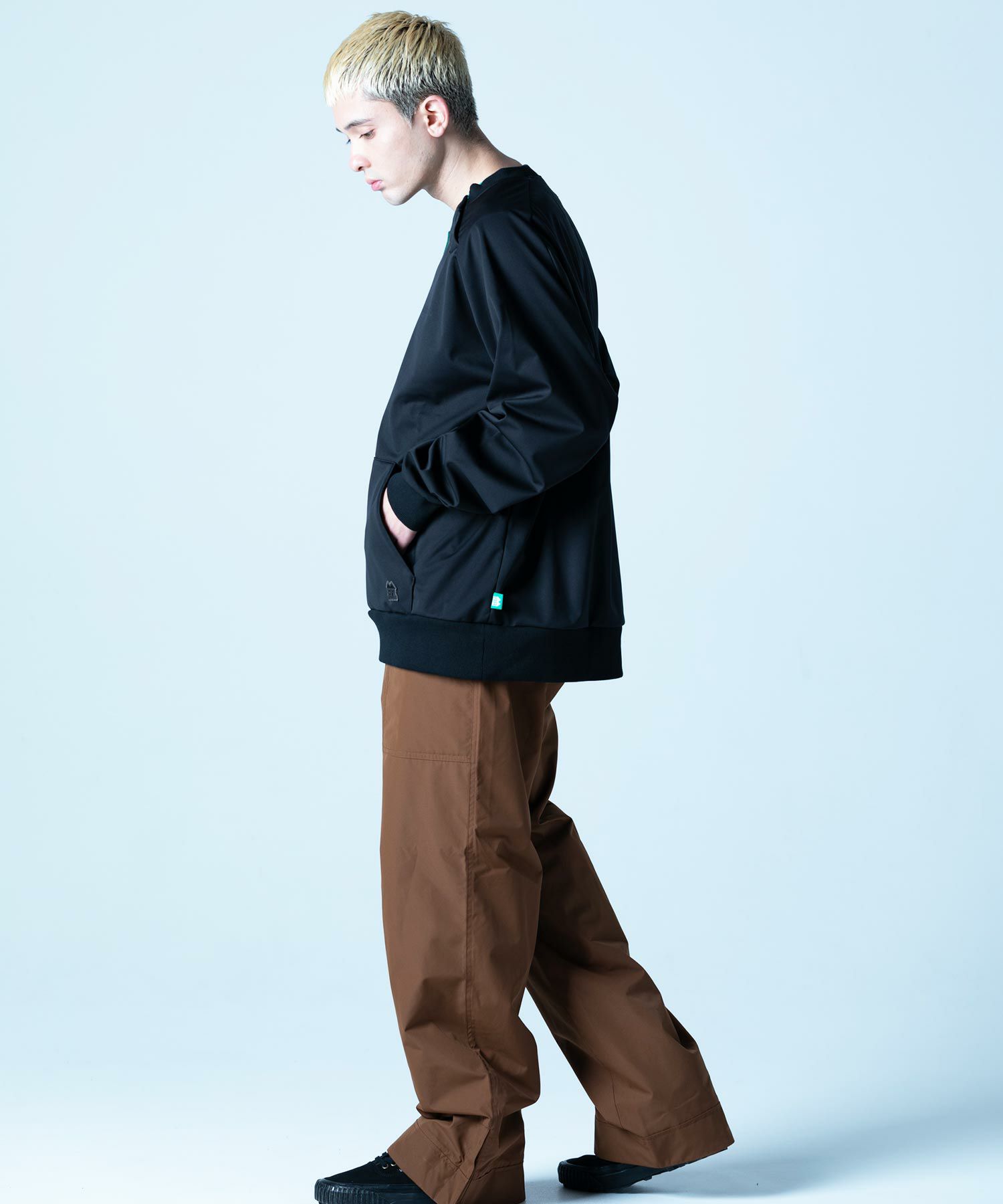 inhabitant(インハビタント)WATER-REPELLENT CREW NECK PULLOVER 