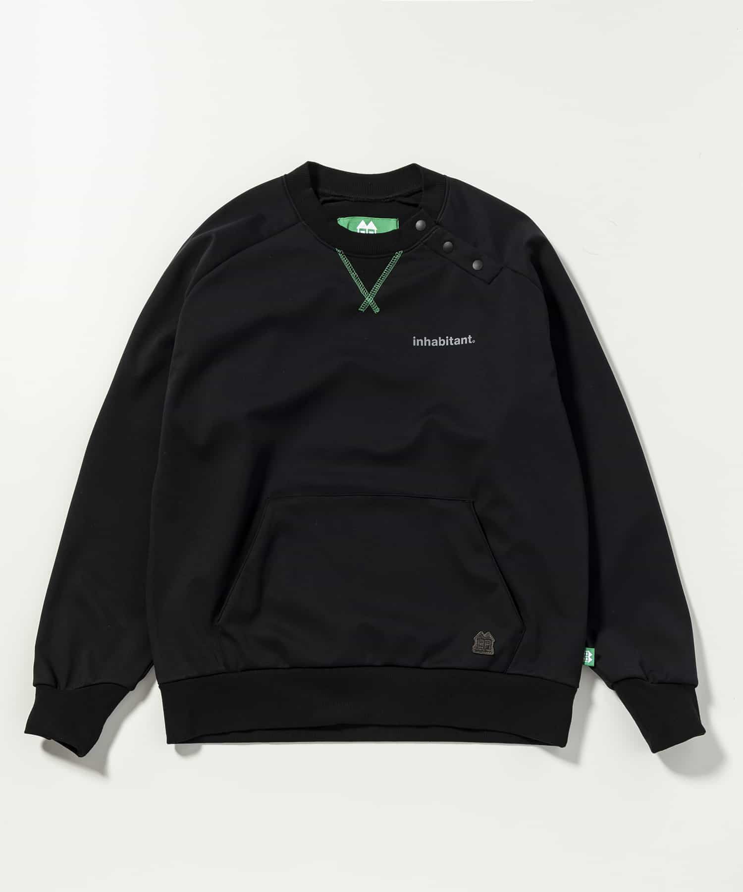 inhabitant(インハビタント)WATER-REPELLENT CREW NECK PULLOVER 