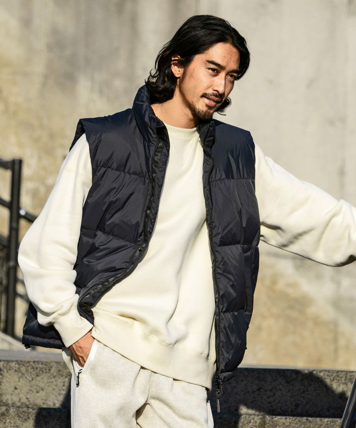 phenix(プラスフェニックス)QUILTING DOWN VEST キルティング