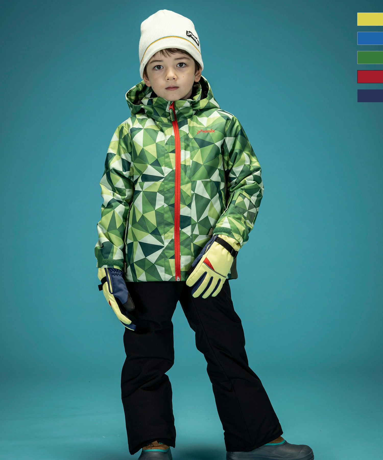 美品✨】phenix スキーウェア 110cm 女の子 少 