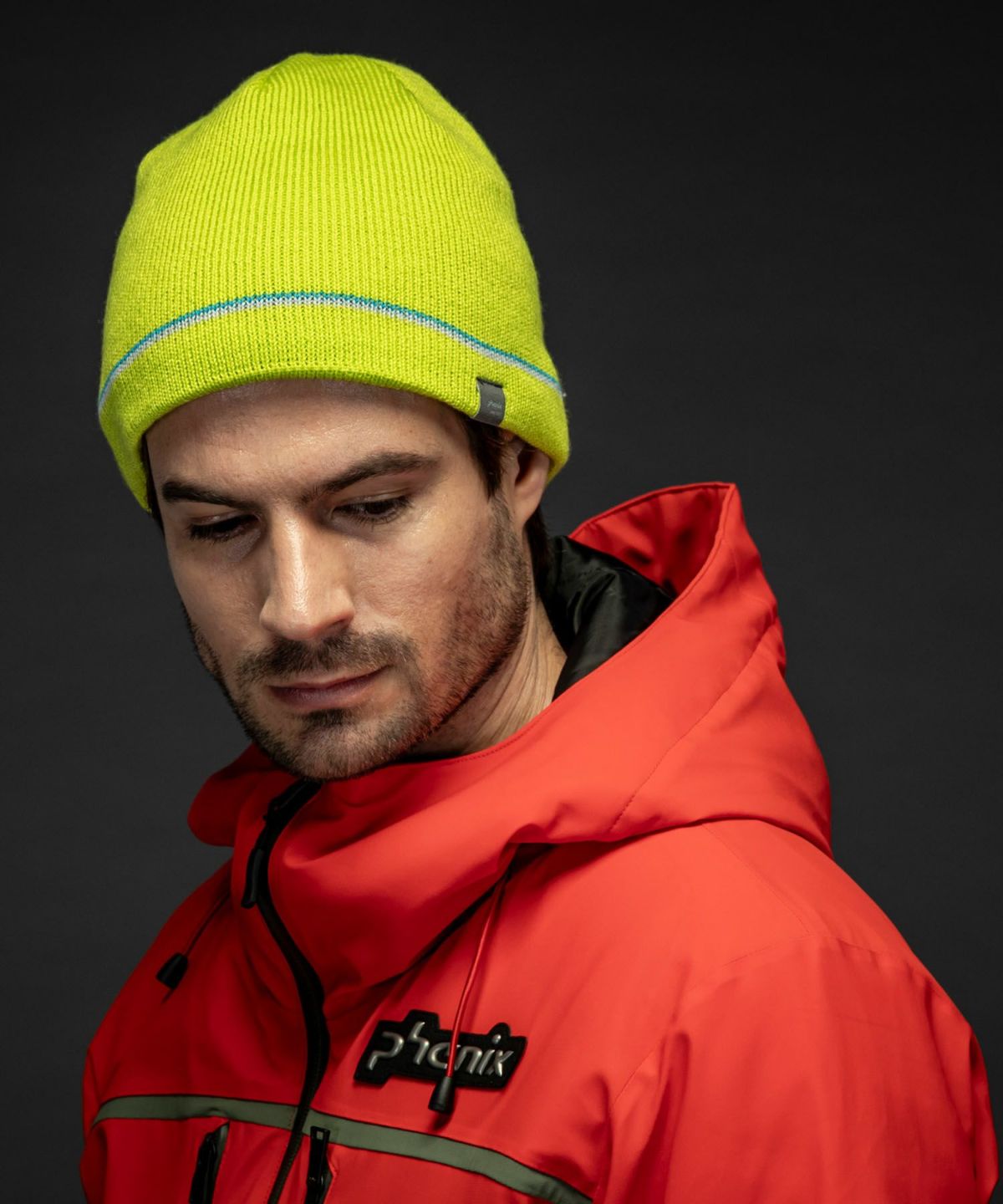 phenix(フェニックス)Double Line Beanie ダブルラインニットハット