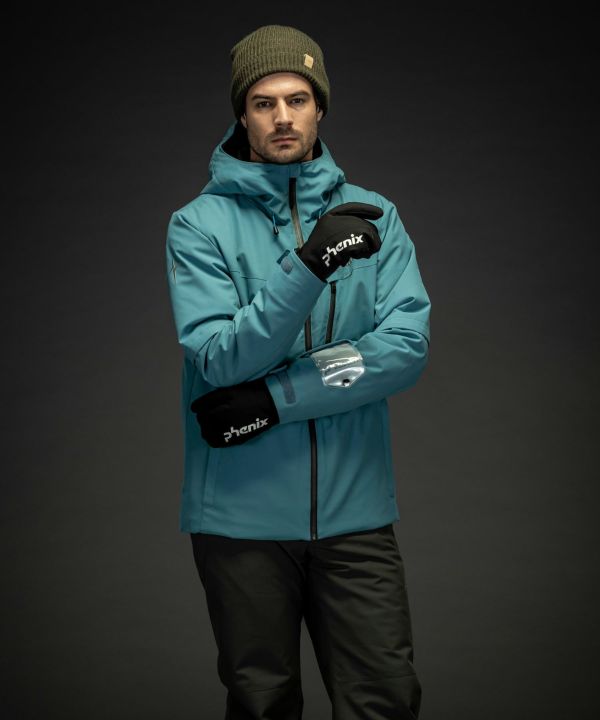 【新品】定価約3.2万円 フェニックスアウトドアジャケット カーキ メンズ L フェニックス phenix メンズ トレッキング ウィンドシェルジャケット