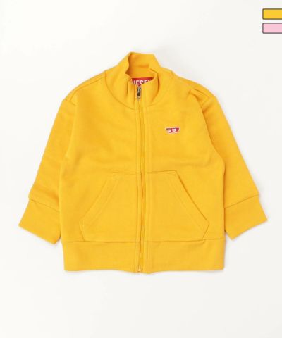 DIESEL(ディーゼル)Baby ワンポイントブランドジップアップパーカー