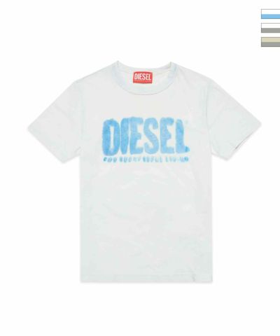 DIESEL(ディーゼル)Kids & Junior ブランドロゴ半袖Tシャツカットソー