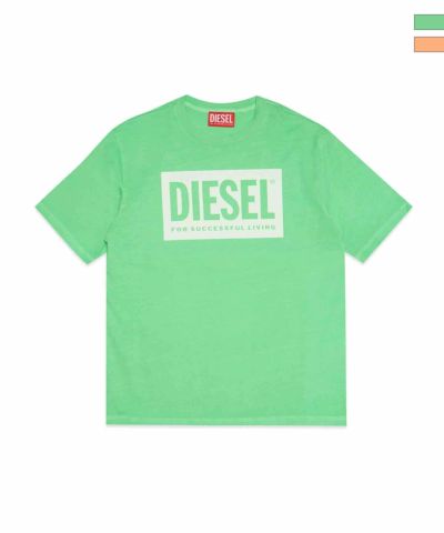 DIESEL(ディーゼル)Kids & Junior ブランドロゴ半袖Tシャツカットソー