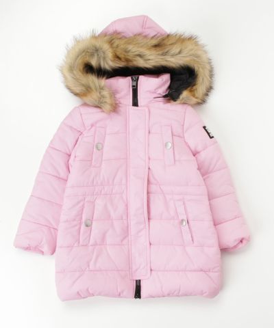 DIESEL(ディーゼル)Kids & Junior ロングファーダウンジャケットコート