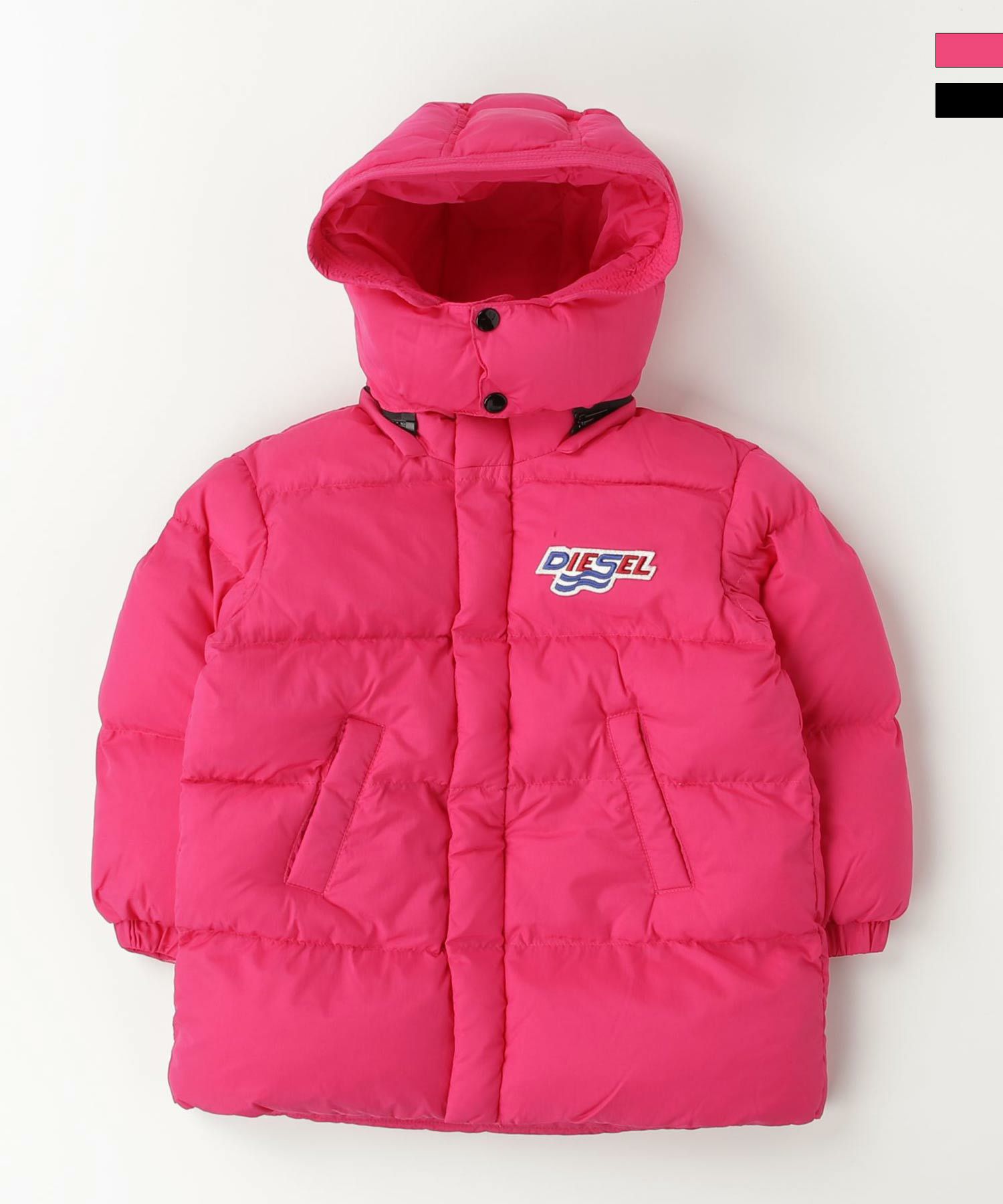 DIESEL(ディーゼル)Kids & Junior バックプリントブランドロゴダウン 