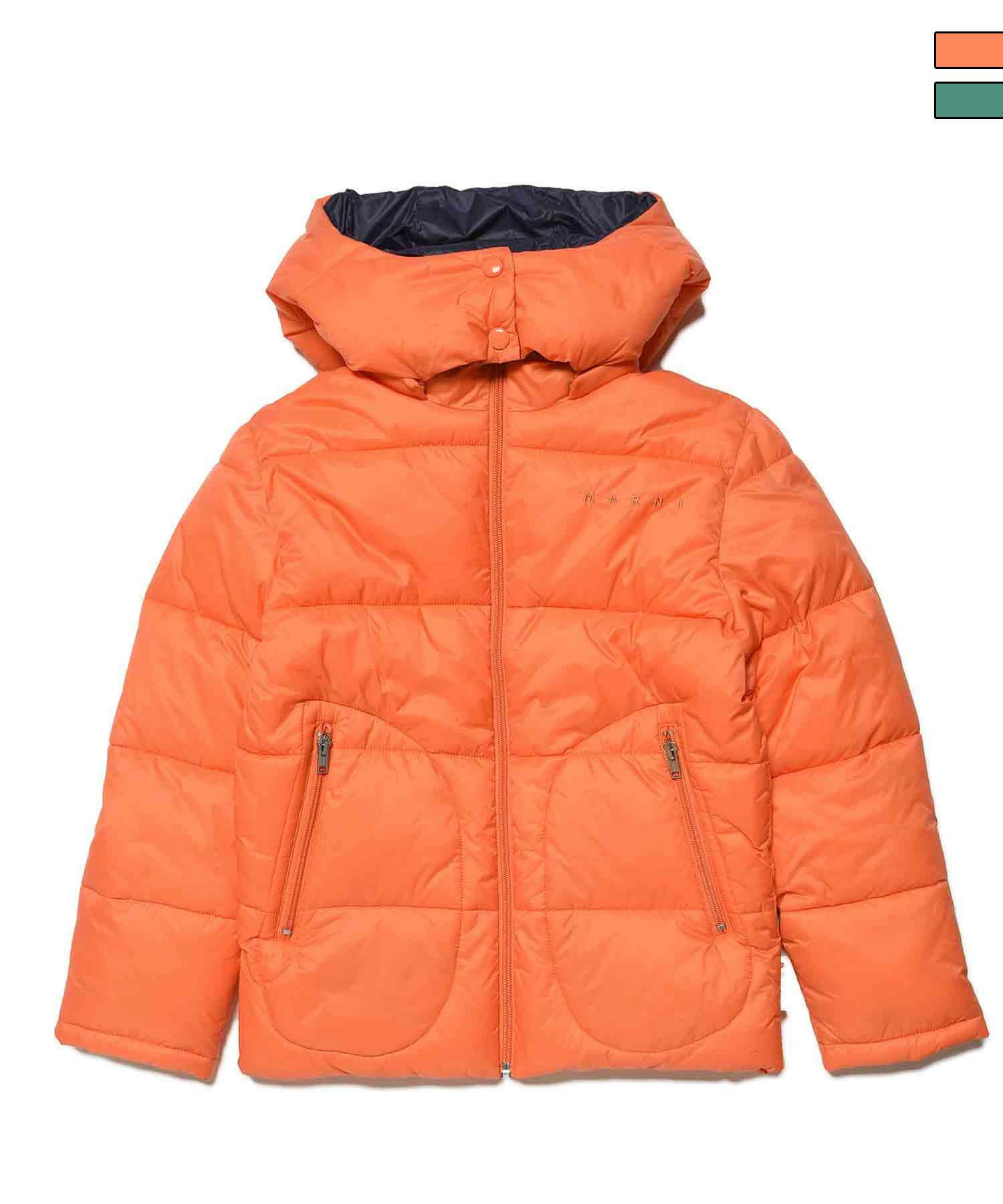 MARNI(マル二)Kids & Junior キルティングジップアップフーディー 