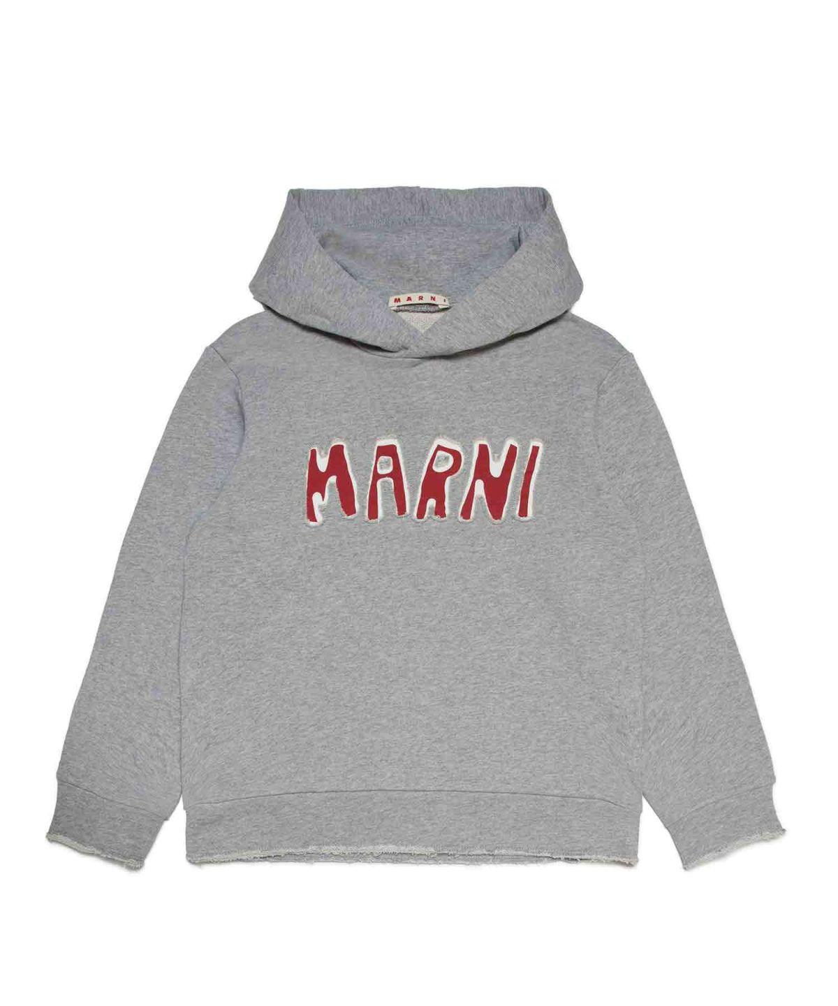 MARNI(マルニ)Kids & Junior ブランドロゴフーディーパーカー | SHIFFON公式通販サイト｜SHIFFON ONLINE  STORE