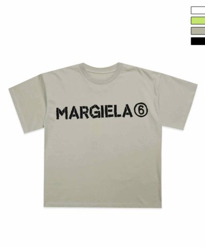 MM6 Maison Margiela(エムエムシックス)Kids & Junior ブランドロゴ半袖Tシャツカットソー