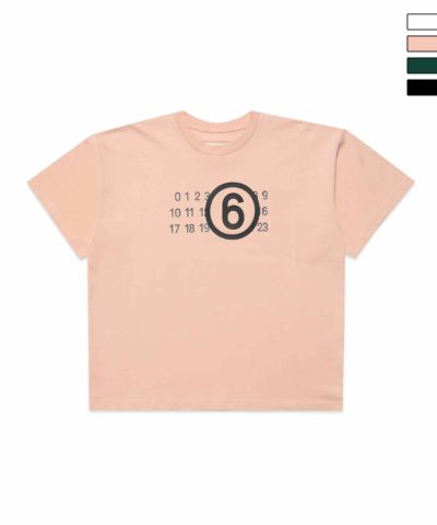 MM6 Maison Margiela(エムエムシックス)Kids & Junior ブランドロゴ半袖Tシャツカットソー