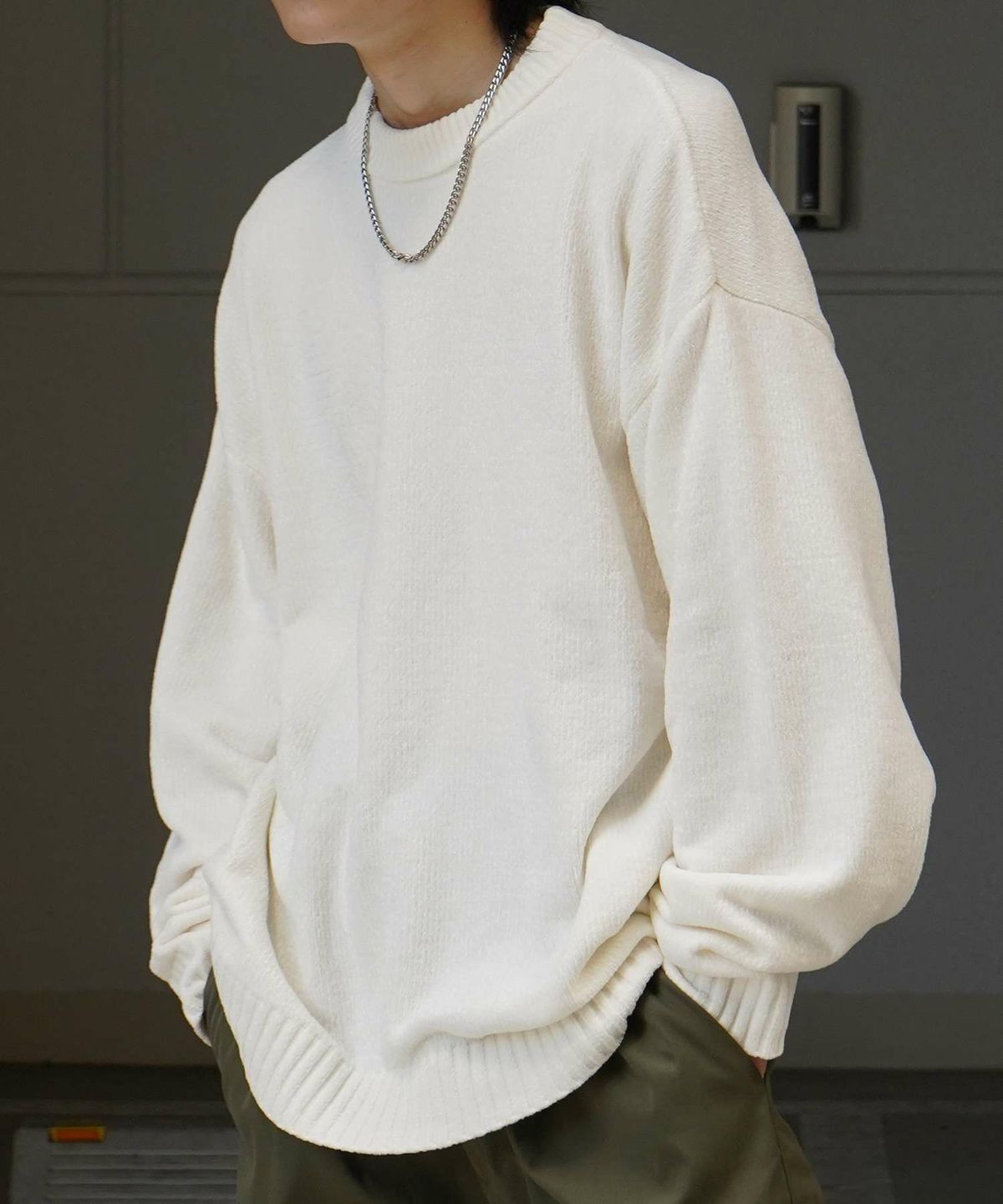 YOU　サンプルご確認用 Confirm（コンファーム）ルーズシルエット クルーネック ナチュラル